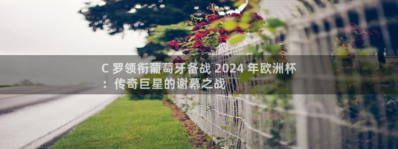 欧洲杯官网：C 罗领衔葡萄牙备战 2024 年欧洲杯
：传奇巨星的谢幕之战