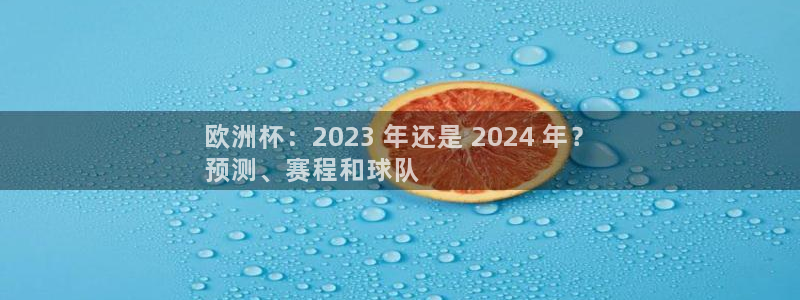 欧洲杯买球网|欧洲杯：2023 年还是 2024 年？
预测、赛程和球队